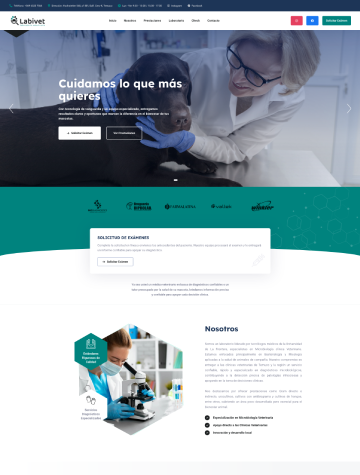 Sitio web de Labivet